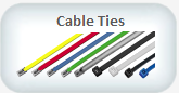 nylon and stainless steel cable ties