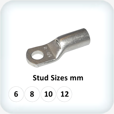 Copper Lug 50mm | Range of stud sizes | Australian Standard | On line ...