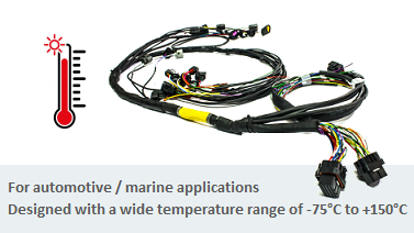 Chemical Resistant Heat Shrink for Cable Looms