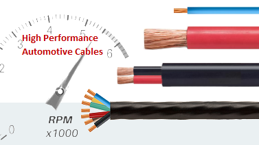 Elcon range of single core, Battery and Starter, automotive twin and trailer cables