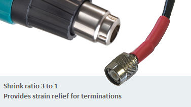 Adhesive Lined Heat Shrink Tubing for Cable Terminations