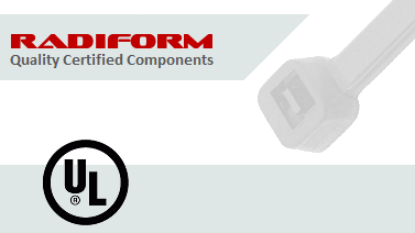Nylon Cable Ties Black or Natural UL Listed