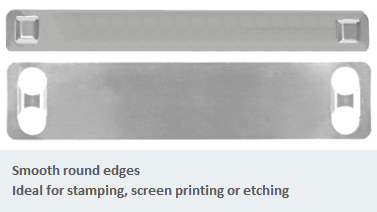 Stainless Cable Tags for Stamping Printing or Etching