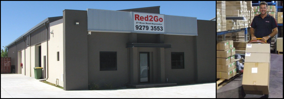 Red2Go warehouse