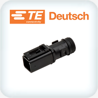 DT04-2P Receptacle Back Shell Straight
