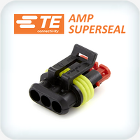 AMP Superseal 3 Contact Plug Housing Pk10
