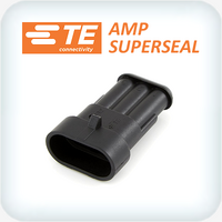 AMP Superseal 3 Contact Socket Housing Pk10