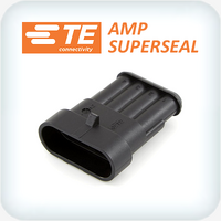 AMP Superseal 4 Contact Socket Housing Pk10