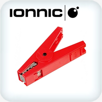 Alligator CLamp 25A 20mm Wide Jaws Red