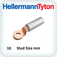 Bi Metal Lug to suit Al 70mm² M10 Stud