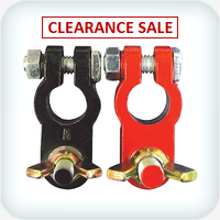 Battery Terminal Kit Lead Marine Regular Post