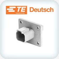 DT04-2P-L012 Flange 2 Way Flange Receptacle Housing