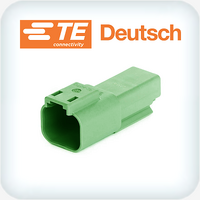 DT04-2P-TN03 2 Way Receptacle Housing Green