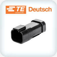 DT04-4P-E005 CAT Spec 4 Way Receptacle Housing