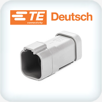 DT04-6P-E003 6 Way Receptacle Housing + End Cap