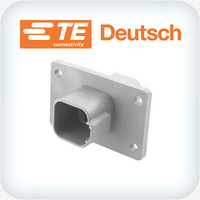 DT04-6P-L012 6 Way Flanged Receptacle Housing
