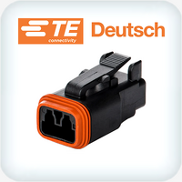 DT06-2S-E004 2 Way Plug Housing Black