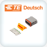 DT12FP-1 Half Kit 12 Way 1.0-2.0mm² Ni Plated Contacts