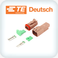 DT2-1 Kit 2 Way 1.0-2.0mm² Ni Contacts Brown