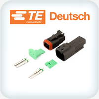 DT2-1B Kit 1.0-2.0mm² Ni Contacts Black