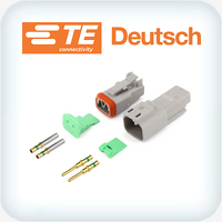DT2-4 Kit 2 Way 1.0-2.0mm² Au Plated Contacts