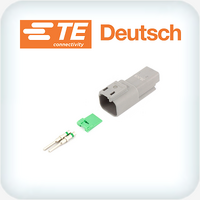 DT2MP-1 Half Kit 2 Way 1.0-2.0mm² Ni Contacts