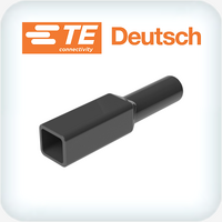 DT04-2P 2 Way Receptacle Plastisol Boot Black 65mm
