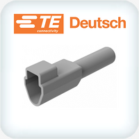DT06-3S 3 Way Plug Plastisol Boot Grey 65mm