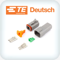 DT4-3 Kit 4 Way 0.5-1.0mm² Ni Plated Contacts
