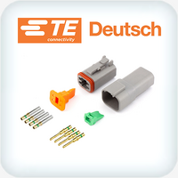 DT4-4 Kit 4 Way 1.0-2.0mm² Au Plated Contacts