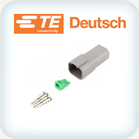 DT4MP-1 Half Kit 4 Way 1.0-2.0mm² Ni Contacts