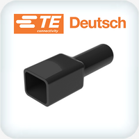 DT04-4P 4 Way Receptacle Plastisol Boot Black 65mm