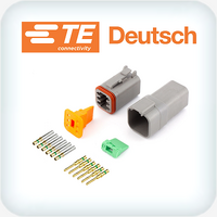 DT6-4 Kit 6 Way 1.0-2.0mm² Au Plated Contacts