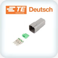 DT6MP-1 Half Kit 6 Way 1.0-2.0mm² Ni Contacts