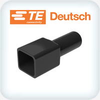 DT04-6P 6 Way Receptacle Plastisol Boot Black 65mm