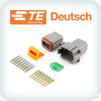 DT8-4 Kit 8 Way 1.0-2.0mm² Au Plated Contacts