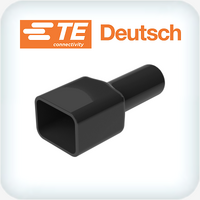 DT04-08PA 8 Way Receptacle Plastisol Boot Black 65mm