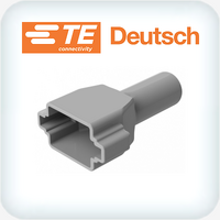 DT06-08SA 8 Way Plug Plastisol Boot Grey 65mm
