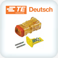 DTLED-12V-1 Detector Kit 1.0-2.0mm² Ni Plated Contacts
