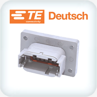 DTM04-12PA-L012 12 Way Flanged Receptacle Housing A Key