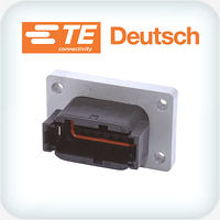 DTM04-12PB-L012 12 Way Flanged Receptacle Housing B Key