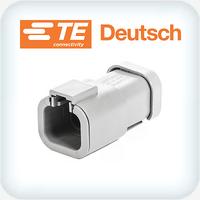 DTP04-4P-E003 4 Way Receptacle Housing + End Cap