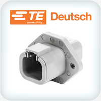 DTP04-4P-L012 4 Way Flanged Receptacle Housing