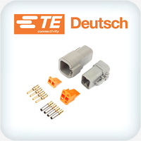 DTP4-1 Kit 4 Way 2 to 3mm² Au Plated Contacts