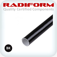 Fibreglass Braid & Silicone Sleeve 20mm ID 10m