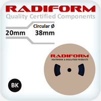 PET Expandable Sleeve 20mm Black 250m Reel