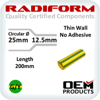 OEM SCG Green Yellow 25 to 12.5mm x 200mm