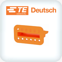 W12S 12 Way Plug Orange Wedge