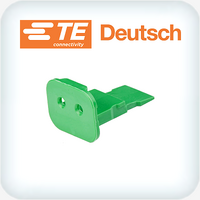 W2S-P012 2 Way Plug Green Wedge Enhanced Seal