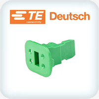 W4S-P012 4 Way Plug Green Wedge Enhanced Seal